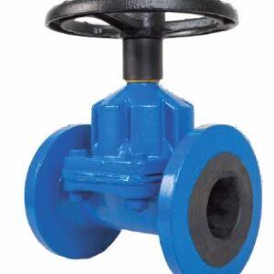 STRAIGHT THROUGH RUBBER LINED DIAPHRAGM VALVE FIG DV